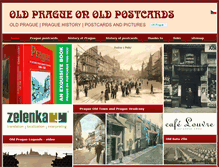 Tablet Screenshot of old-prague.com